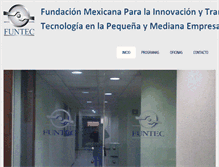 Tablet Screenshot of funtec.org